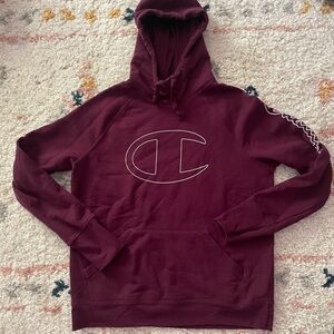 Maroon champion hoodie